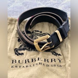 Burberry Waist Check Belt